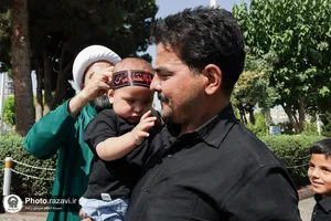 عزاداری عاشورای حسینی در حرم مطهر رضوی