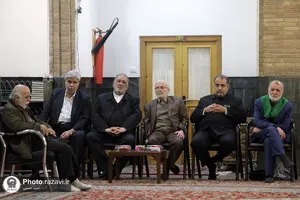 بزرگداشت مرحوم سیدرضا موید در حرم مطهر رضوی