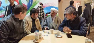 تجلی تمدن رضوی و پیوند میدان نبرد و خیابان در نمایشگاه روایت یک نگاه