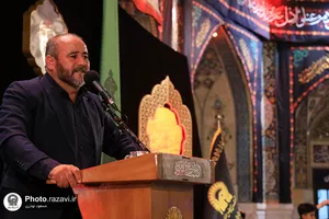 عزاداری سنتی شب ششم محرم در &laquo;حسینیه حرم&raquo;