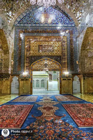 عکس با کیفیت : روضه منوره حرم مطهر رضوی