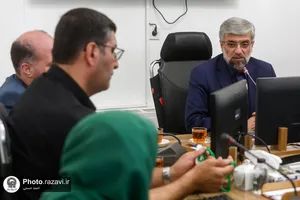 تجلیل از خانواده شهدای خبرنگار در حرم مطهر رضوی