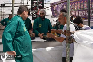 مواکب خدمت&zwnj;رسان دهه آخر صفر در مشهد-1
