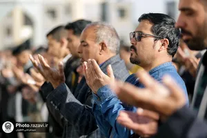 اقامه نماز عید سعید فطر در حرم مطهر رضوی - 2