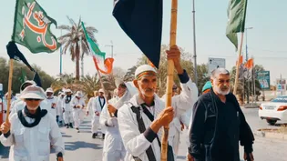 استقبال باشکوه خادمیاران رضوی خرمشهر از کاروان پیاده‌روی انصارالحسین(ع)/ فیلم