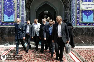تشرف وزیر کشور عراق به حرم مطهر رضوی