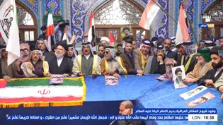 Iraqi tribal sheikhs renew covenant with Martyred Leader in Razavi shrine