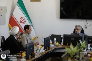 دیدار اعضای شورای پایگاه بسیج حرم با مدیر عالی حرم مطهر رضوی