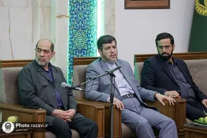 دیدار دانش&zwnj;آموزان افتخارآفرین تیم ملی المپیاد هوش مصنوعی با تولیت آستان قدس رضوی