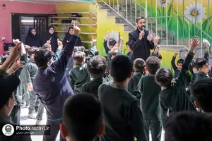 مراسم جشن میلاد امام رضا علیه&zwnj;السلام در مدارس مشهد