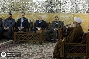 دیدار جمعی از برنامه&zwnj;سازان ماه مبارک رمضان با تولیت آستان قدس رضوی