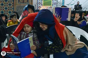مراسم احیا شبهای قدر در آرامگاه خواجه&zwnj;ربیع