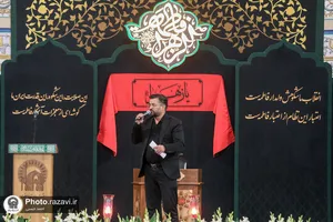 وداع با پیکرهای مطهر 12 شهید گمنام دفاع مقدس در مشهد