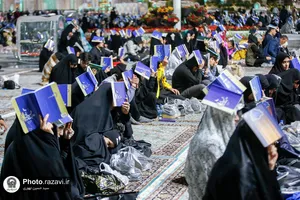 مراسم احیا شب نوزدهم ماه مبارک رمضان در حرم مطهر رضوی - 3