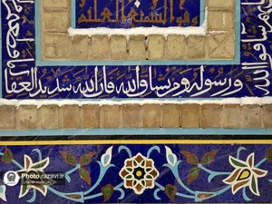 بارش برف در حرم مطهر رضوی-2