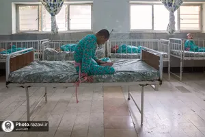 اردوی جهادی بیمارستان رضوی در نیشابور