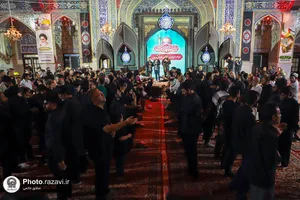 عزاداری شیعیان پاکستان و هند در حسینیه حرم