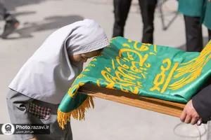 چهارشنبه های امام رضایی در دبستان دخترانه عترت