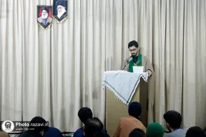 حضور تولیت آستان قدس رضوی در مدرسه علمیه امام خمینی (ره) مشهد