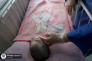 اردوی جهادی بیمارستان رضوی در نیشابور