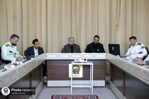 نشست موکب&zwnj;داران دهه آخر صفر در حرم مطهر رضوی