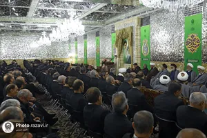 مراسم اعطای احکام خدام حرم مطهر رضوی