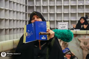 مراسم احیا شب بیست و سوم ماه مبارک رمضان در حرم مطهر رضوی - 2