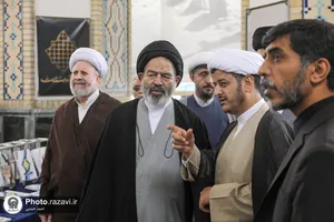 بازدید نماینده ولی&zwnj;فقیه در امور حج و زیارت از نمایشگاه &laquo;در آستان بقیع&raquo;