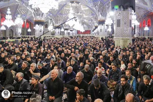 مراسم عزاداری شب رحلت پیامبر اکرم(ص) در رواق امام خمینی(ره)