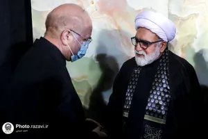 آیین خطبه خوانی شب شهادت امام رضا علیه السلام در حرم مطهر رضوی - 2