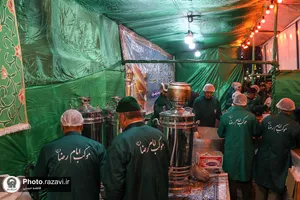 موکب فراشان و خدمه حرم مطهر رضوی