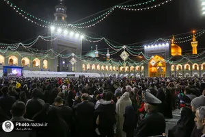 مراسم تحویل سال 1402 در حرم مطهر رضوی - 2
