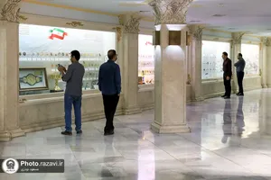 گنجینه مدال&zwnj;های ورزشی موزه آستان قدس رضوی