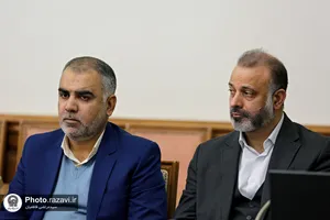 نشست صمیمی مدیران با قائم مقام تولیت آستان قدس رضوی
