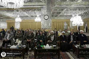 دیدار فرماندهان و پیشکسوتان دفاع مقدس با تولیت آستان قدس رضوی