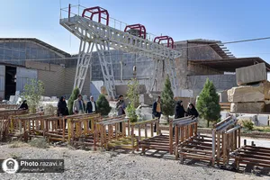 بازدید کارکنان آستان قدس رضوی از منطقه آزاد اقتصادی سرخس
