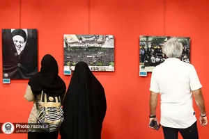 آیین افتتاح نمایشگاه عکس شهید جمهور