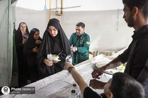 خدمت&zwnj;رسانی موکب آذربایجانی&zwnj;ها به زائرین حضرت رضا(علیه&zwnj;السلام)
