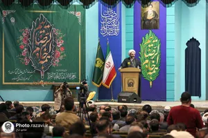 آیین شکرانه خدمت در حرم مطهر رضوی