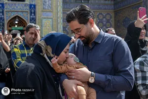 مراسم تحویل سال 1404 در حرم مطهر رضوی-2
