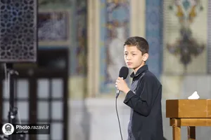 عزاداری هیئت&zwnj; رزمندگان ثارالله همدان در حسینیه حرم