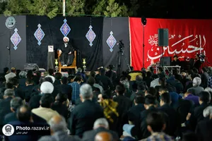 مراسم احیا شب قدر در موسسه جوانان آستان قدس رضوی