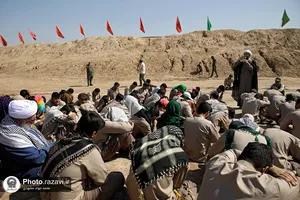 حضور تولیت آستان قدس رضوی در مناطق عملیاتی هشت سال دفاع مقدس