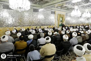 دیدار جمعی از خطبای مشهد با تولیت آستان قدس رضوی