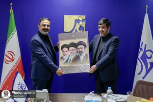 حضور رئیس سازمان علمی و فرهنگی آستان قدس رضوی در دفتر رسانه&zwnj;های استان خراسان رضوی