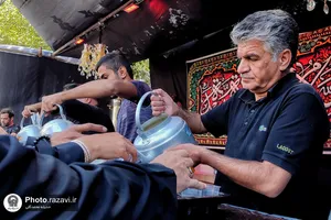 مواکب خدمت رسان به زائران بارگاه منور رضوی-2