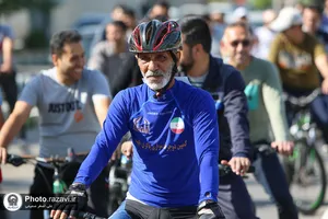 همایش دوچرخه سواری کارکنان شرکت صنایع غذایی رضوی
