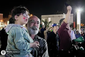 جشن ولادت امام رضا(علیه&zwnj;السلام) در میدان جانباز مشهد