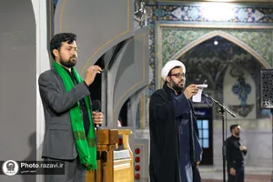 عزاداری هیئت&zwnj;&zwnj;های مذهبی خراسان شمالی در حسینیه حرم