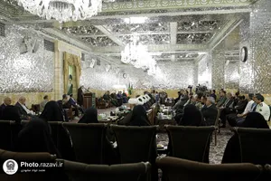 دیدار فرماندهان و پیشکسوتان دفاع مقدس با تولیت آستان قدس رضوی